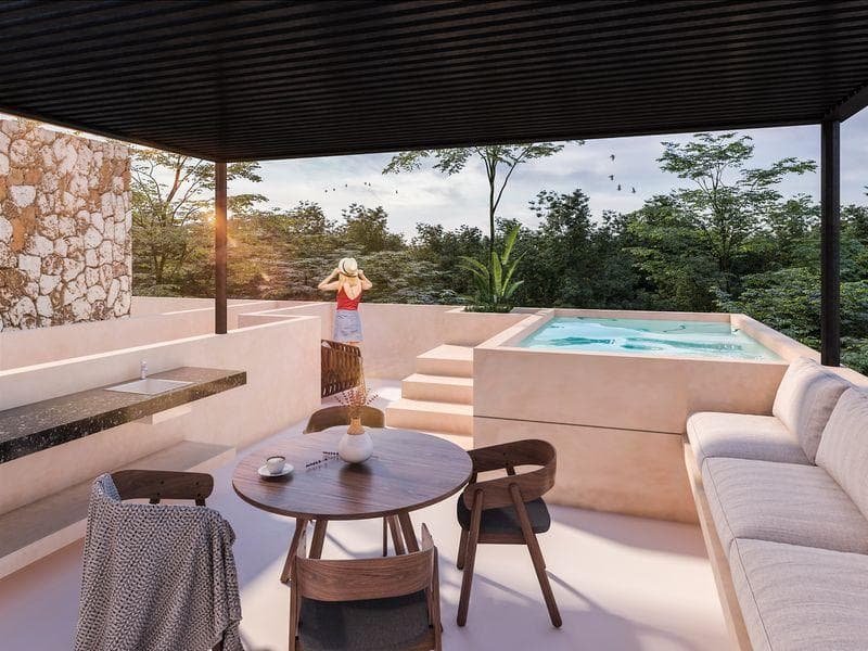 Apartment in Dzitya, Yucatan | A15