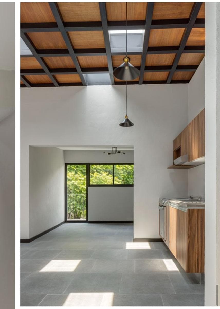 Loft with a balcony in the Colonia Nápoles neighborhood