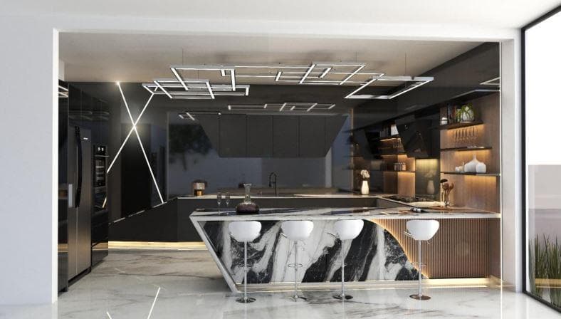 House at the La Vista Country Club Golf Club; spectacular design and luxury finishes