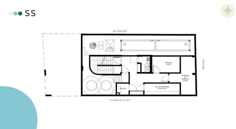 2-Room Apartment for Sale (Under Construction) in Belgrano