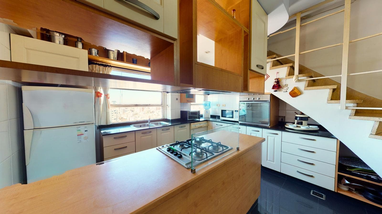 4-room apartment for sale in Caballito, with a garage and storage room. Panoramic view