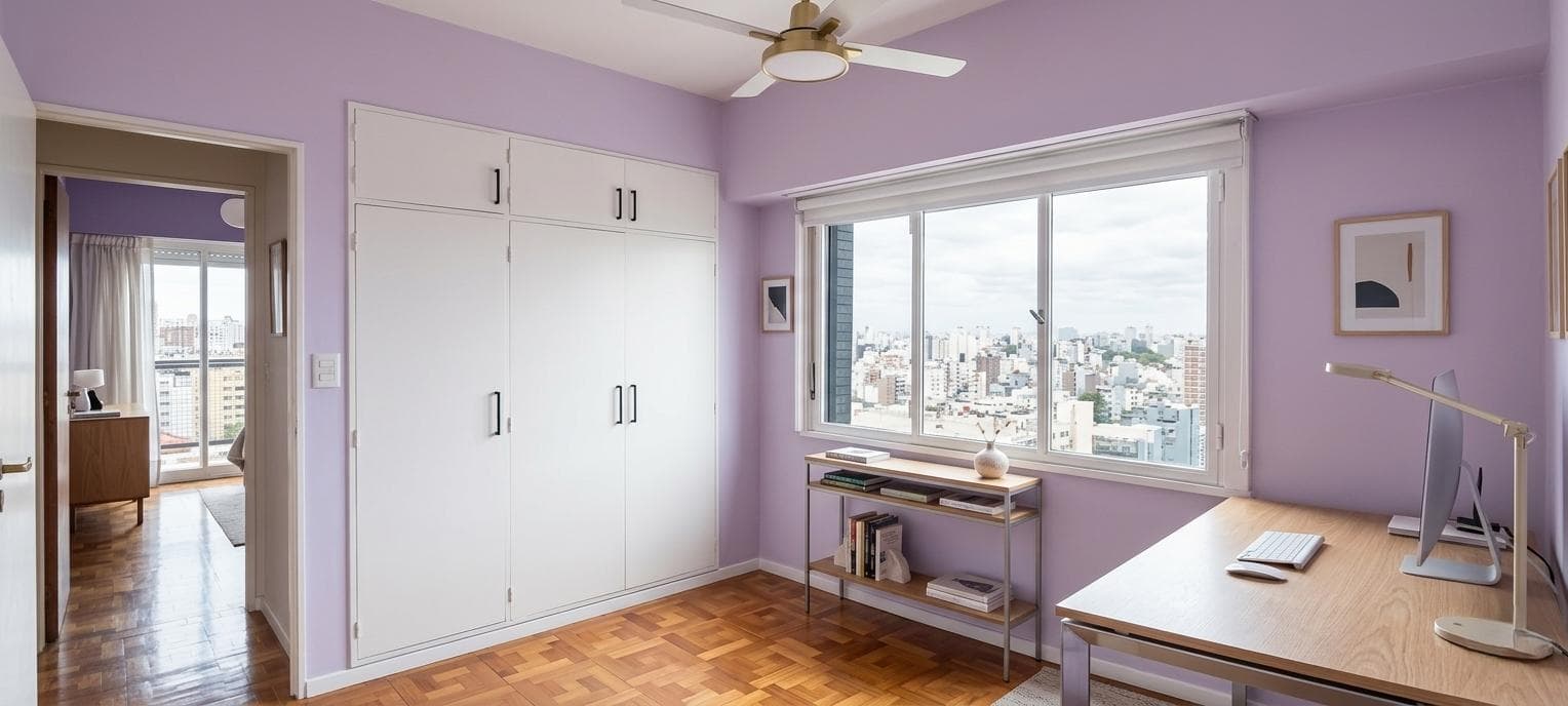 4-room apartment for sale in Caballito, with a garage and storage room. Panoramic view