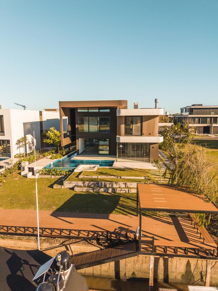 Brand-New House for Sale by the River - El Yacht, Nordelta