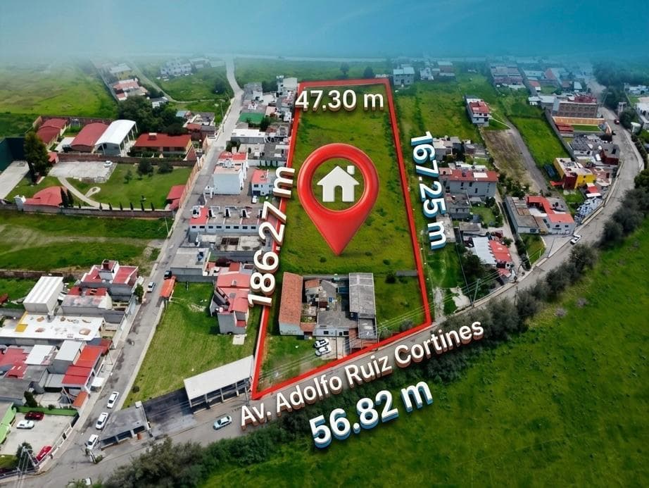 Lot on Ruiz Cortinez Avenue, Tecaxic, Toluca