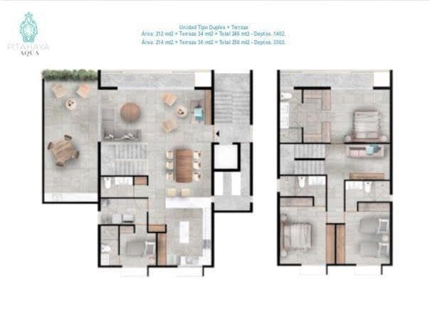 PENTHOUSE Apartment for Sale, 4 Bedrooms, 2 Levels, Aqua by Cumbres, Cancun
