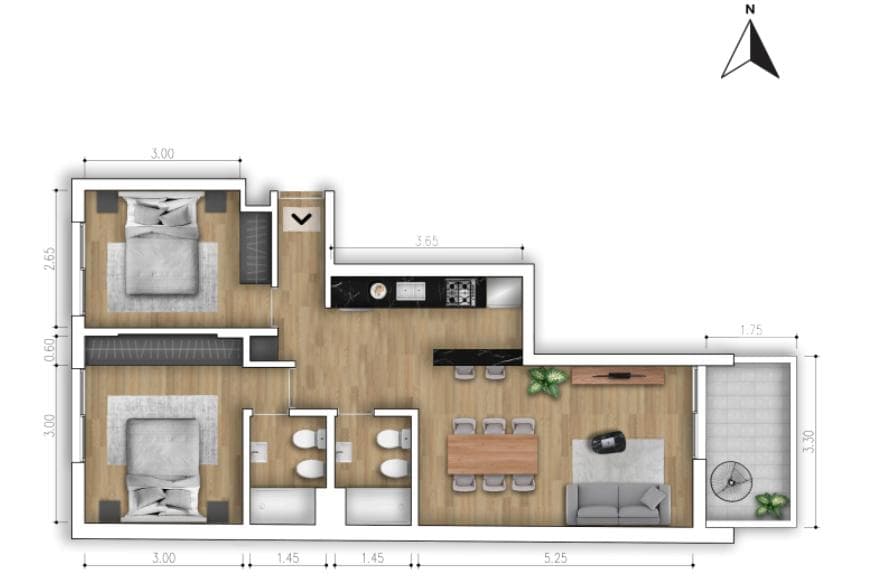 Apartment - Downtown