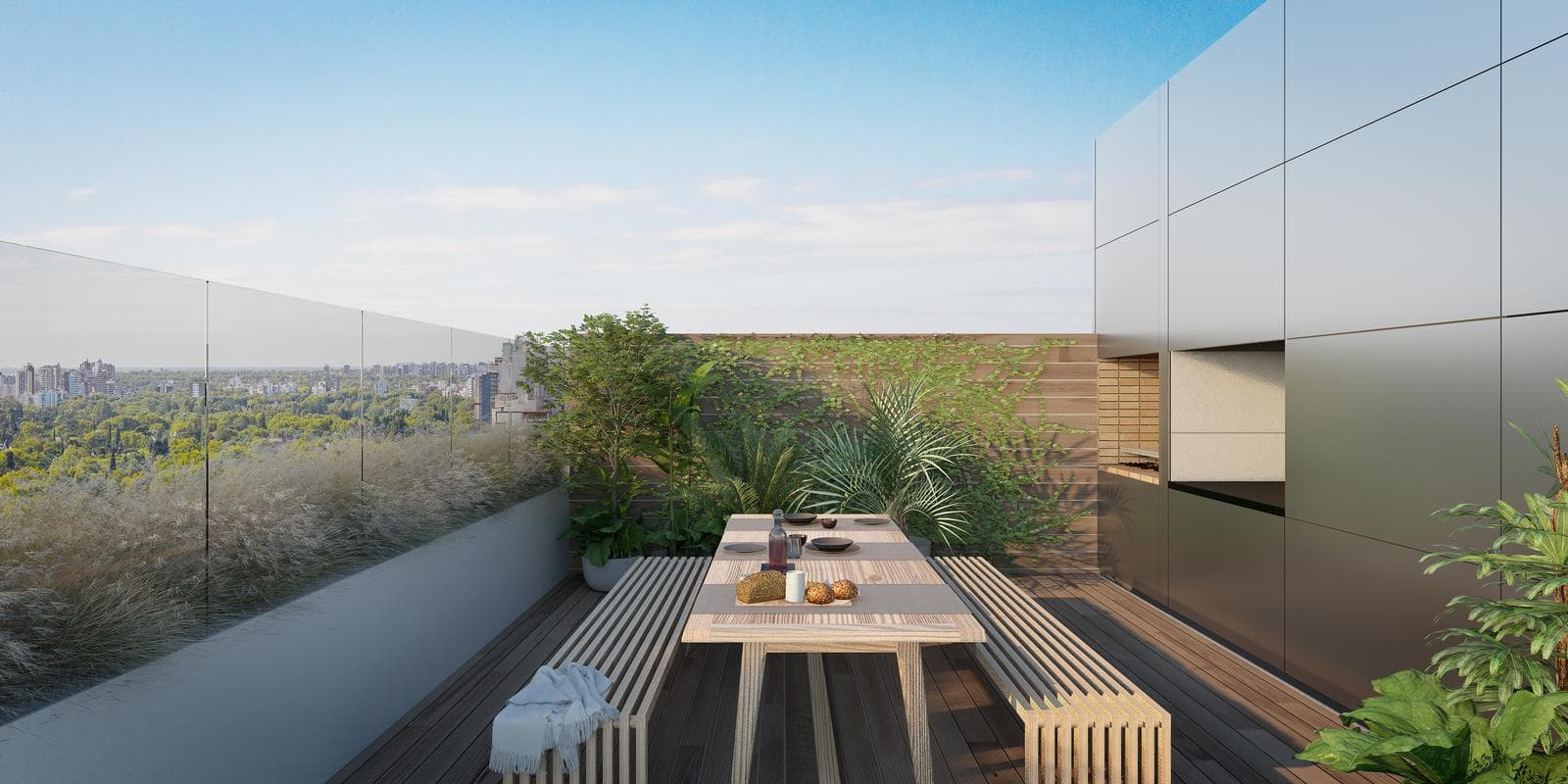 2-room apartment at Superi and Av. de los Incas. Under construction. E