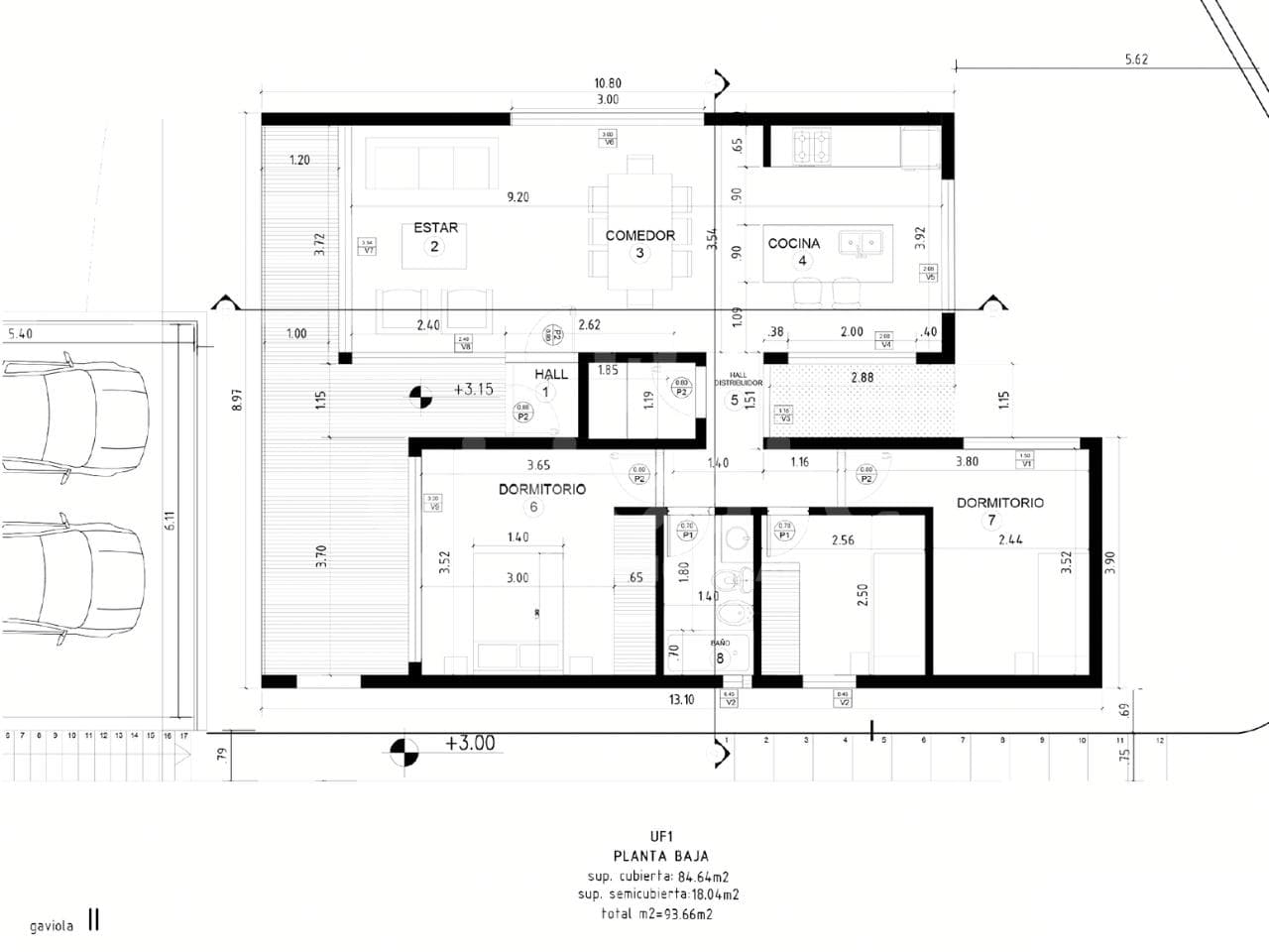 Brand-new house in a planned community in the Altos de Pinar del Sol neighborhood, Bariloche (UF1)