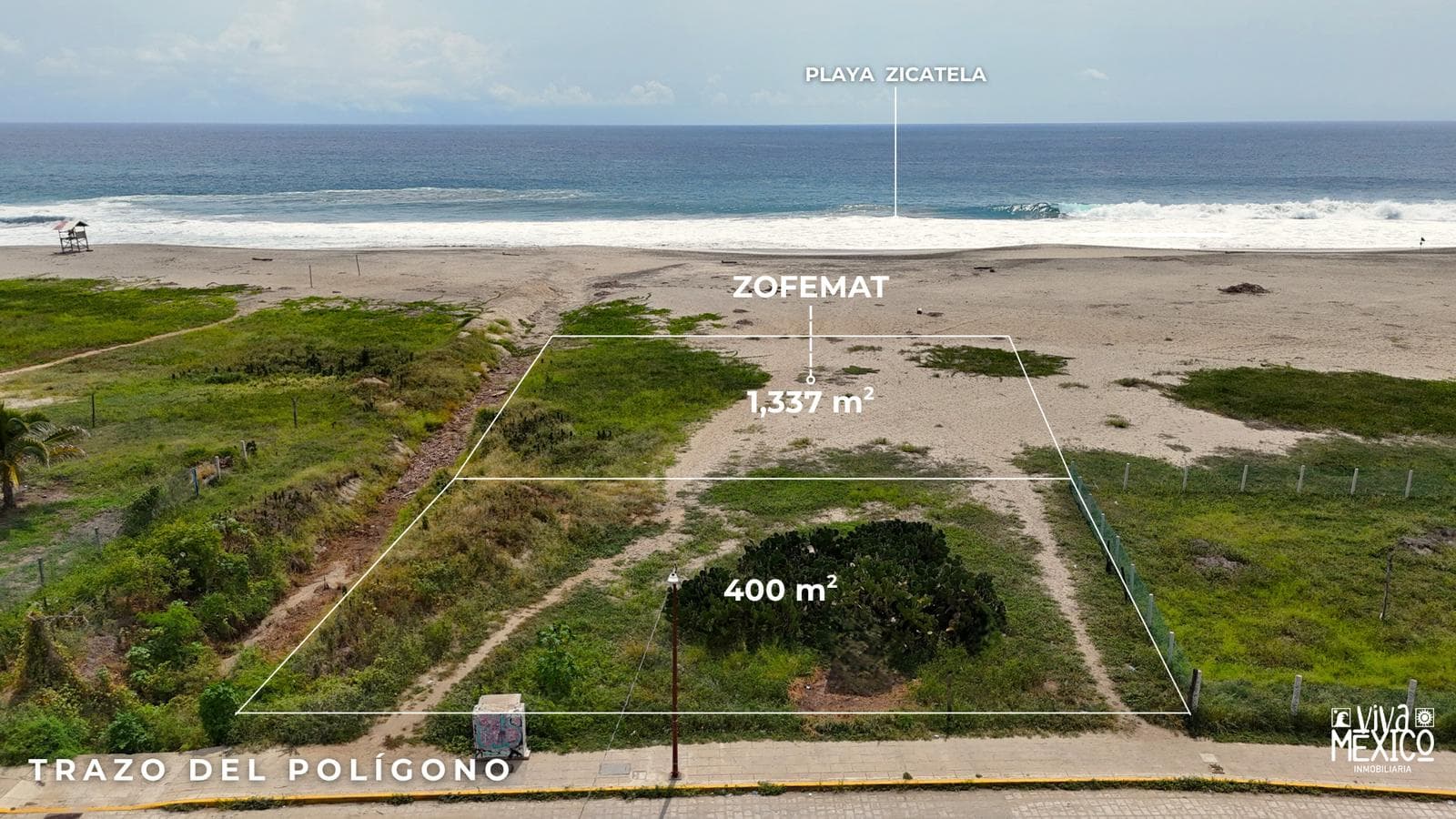 LAND ACESS TO ZICATELA BEACH