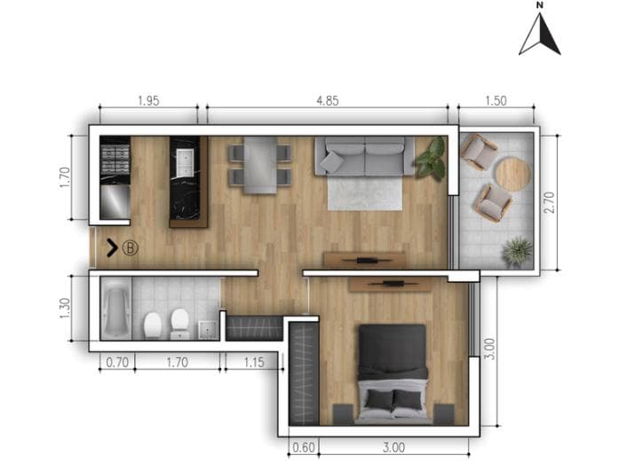 Apartment - Downtown