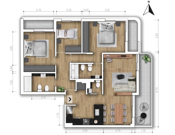 Apartment - Downtown