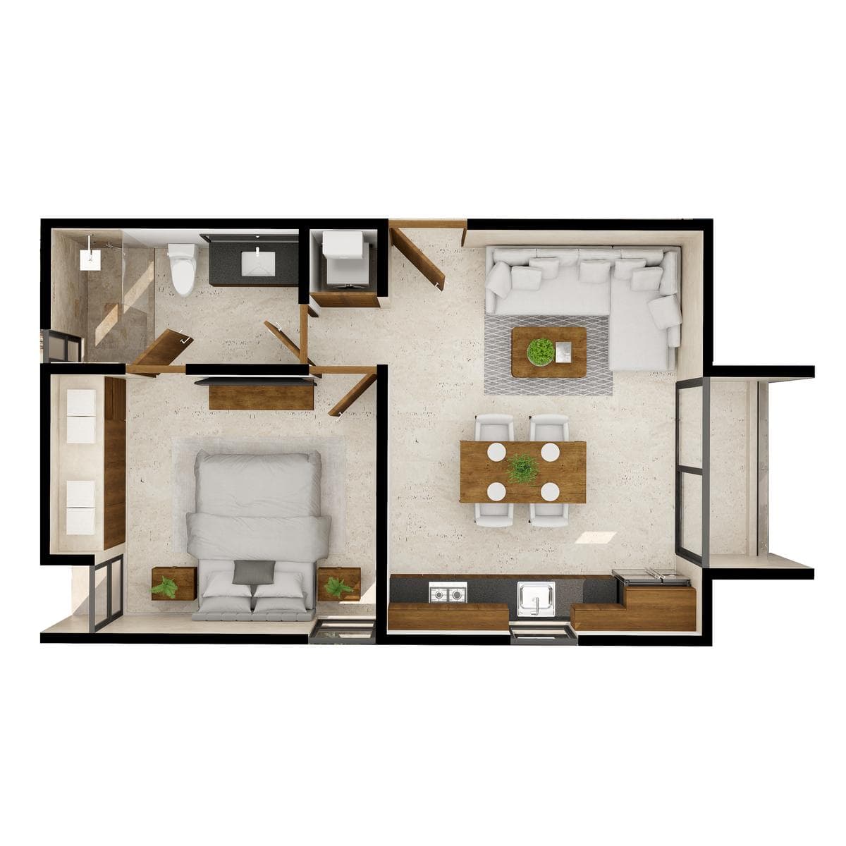 Apartment for sale in Montes de Amé in Mérida, Yucatán