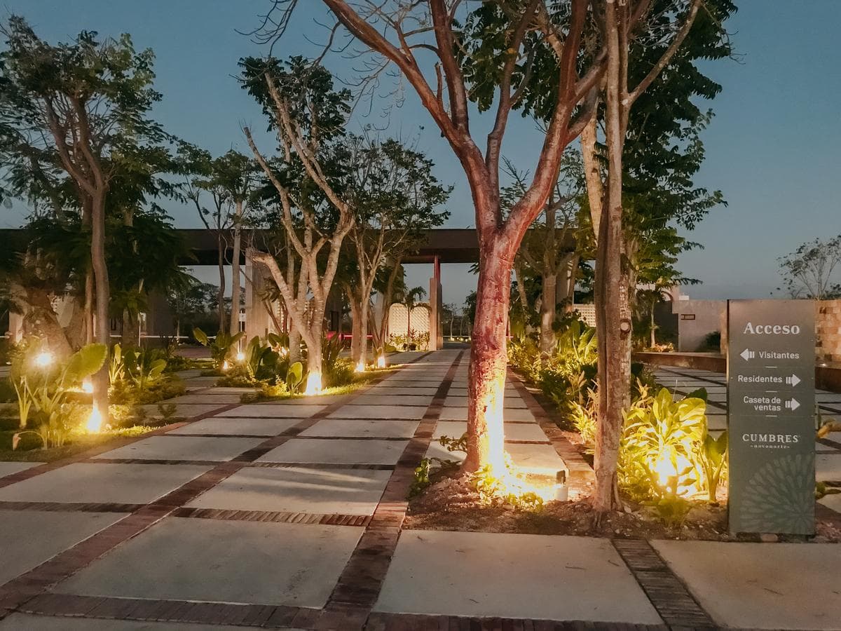 House in the CUMBRES NOVONORTE Gated Community in Conkal, Mérida, Yucatán.