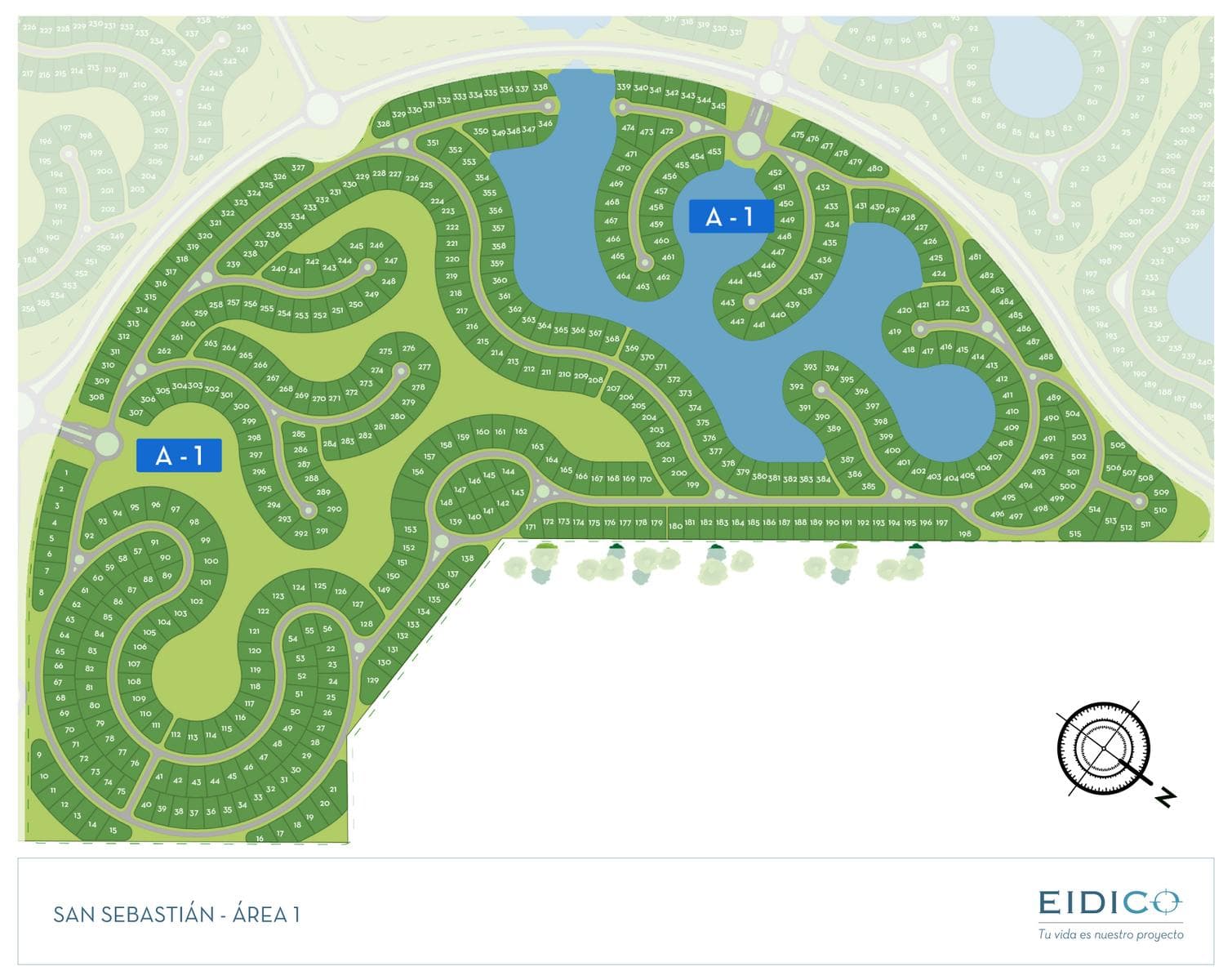 Lot for SALE | North-facing | San Sebastian Area 1 | Escobar