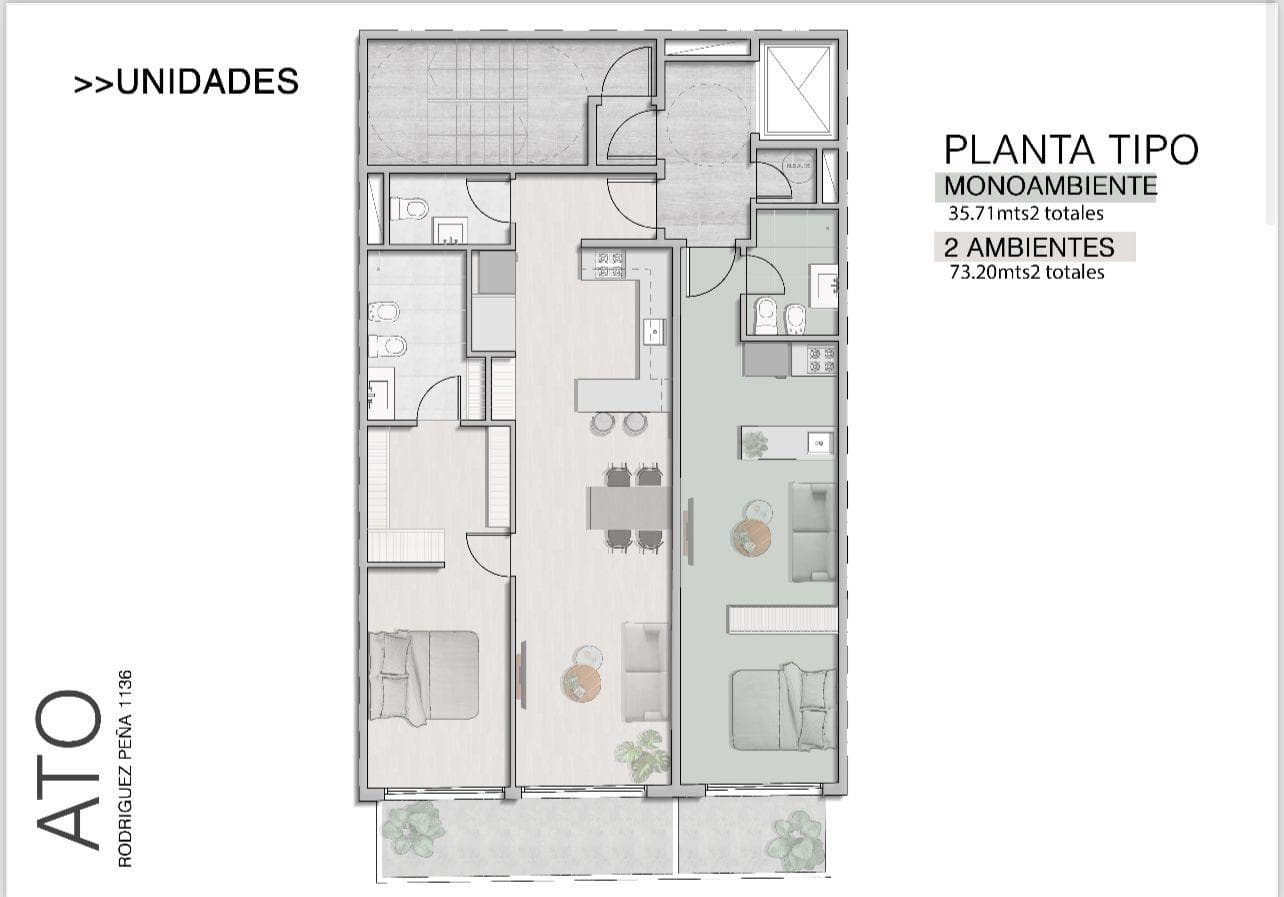 Apartment in the best location in Recoleta; construction is scheduled to be completed in 2027