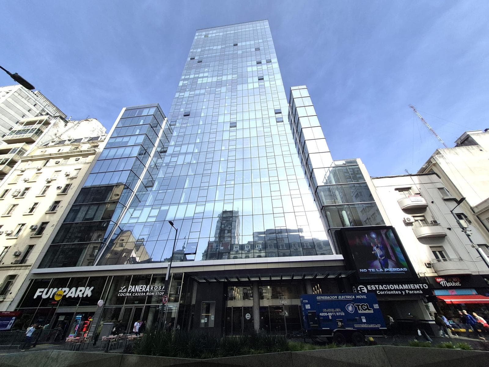 AAA Office for Rent, Lex Tower, 1400 Corrientes Avenue