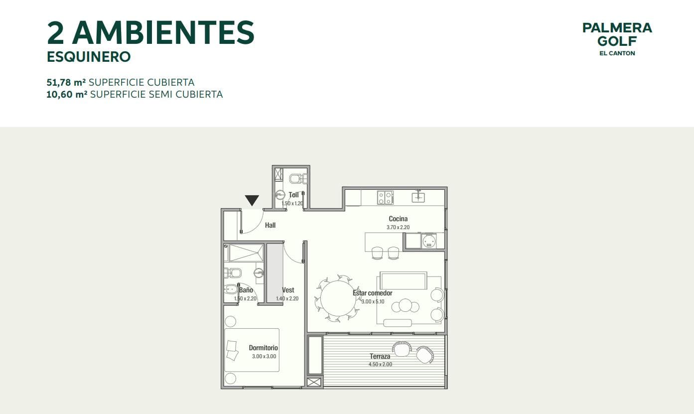Apartment in El Canton