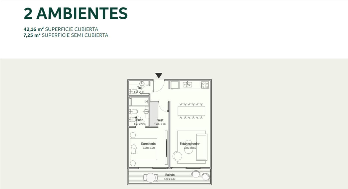 Apartment in El Canton