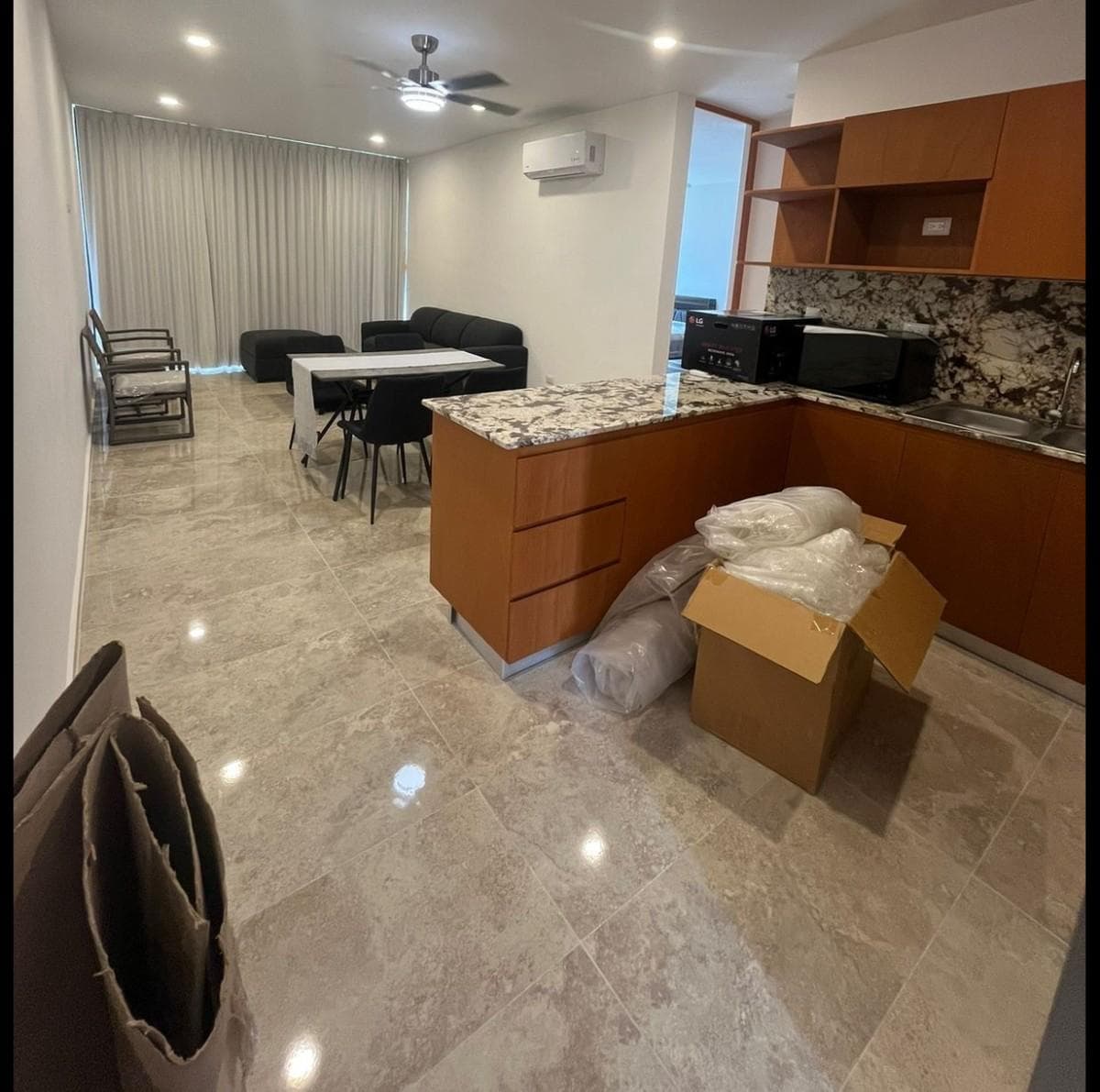 Furnished Apartment at HOMU Zen Life Style, Temozón Norte