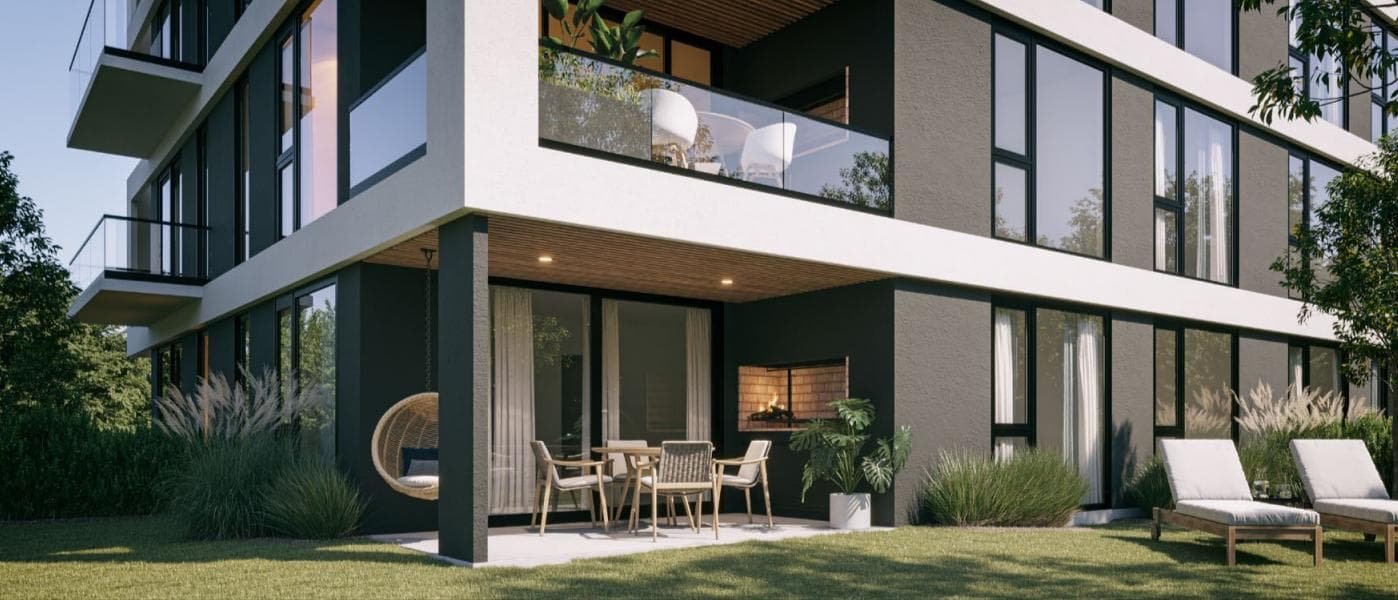 3-room apartments with amenities and a garage in GOLF Canton