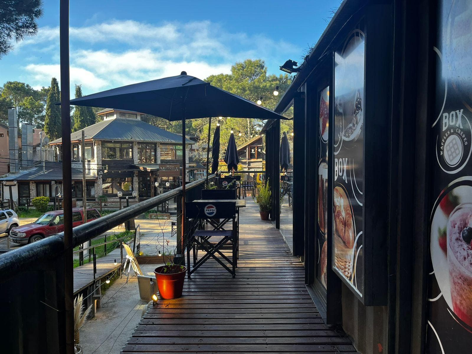A gourmet restaurant with an excellent reputation and prime location