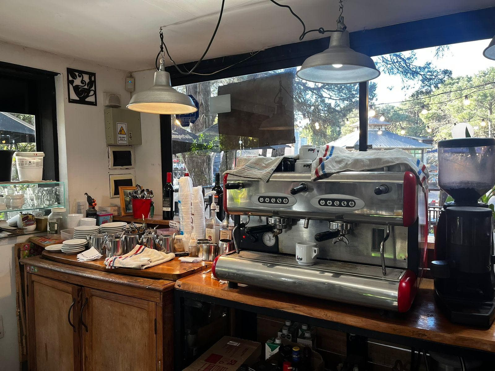 A gourmet restaurant with an excellent reputation and prime location