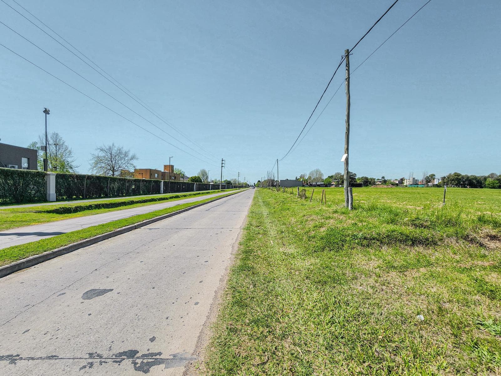 Corner lot suitable for commercial use across from Funes Hills