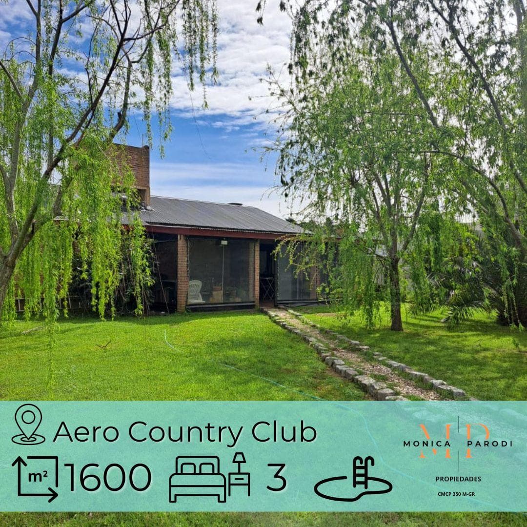4-room house for sale in Aero Country Club, General Rodríguez