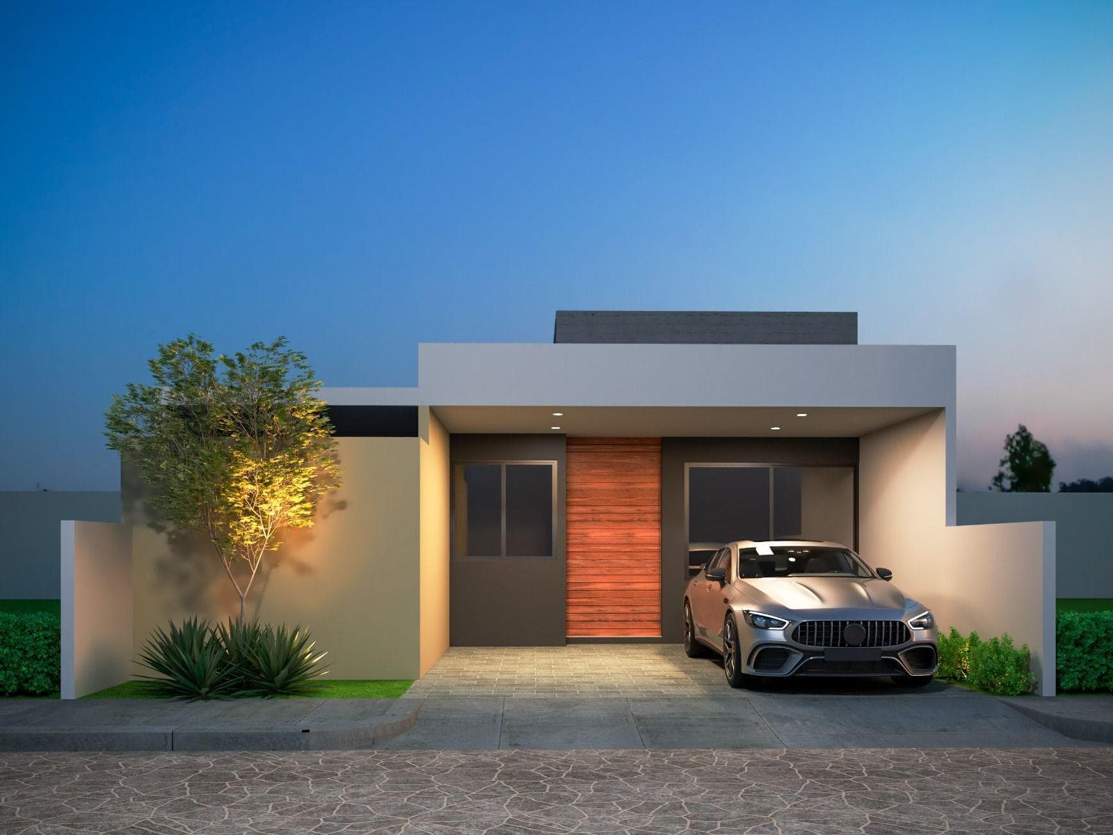 Casa de un Piso en Lomas de Punta del Este con 2 Recámaras