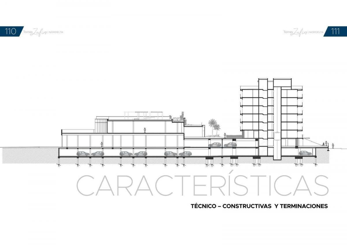 Financed Apartment - 2 bedrooms - balcony/terrace - assigned parking space - Nordelta Centro, Zafiro