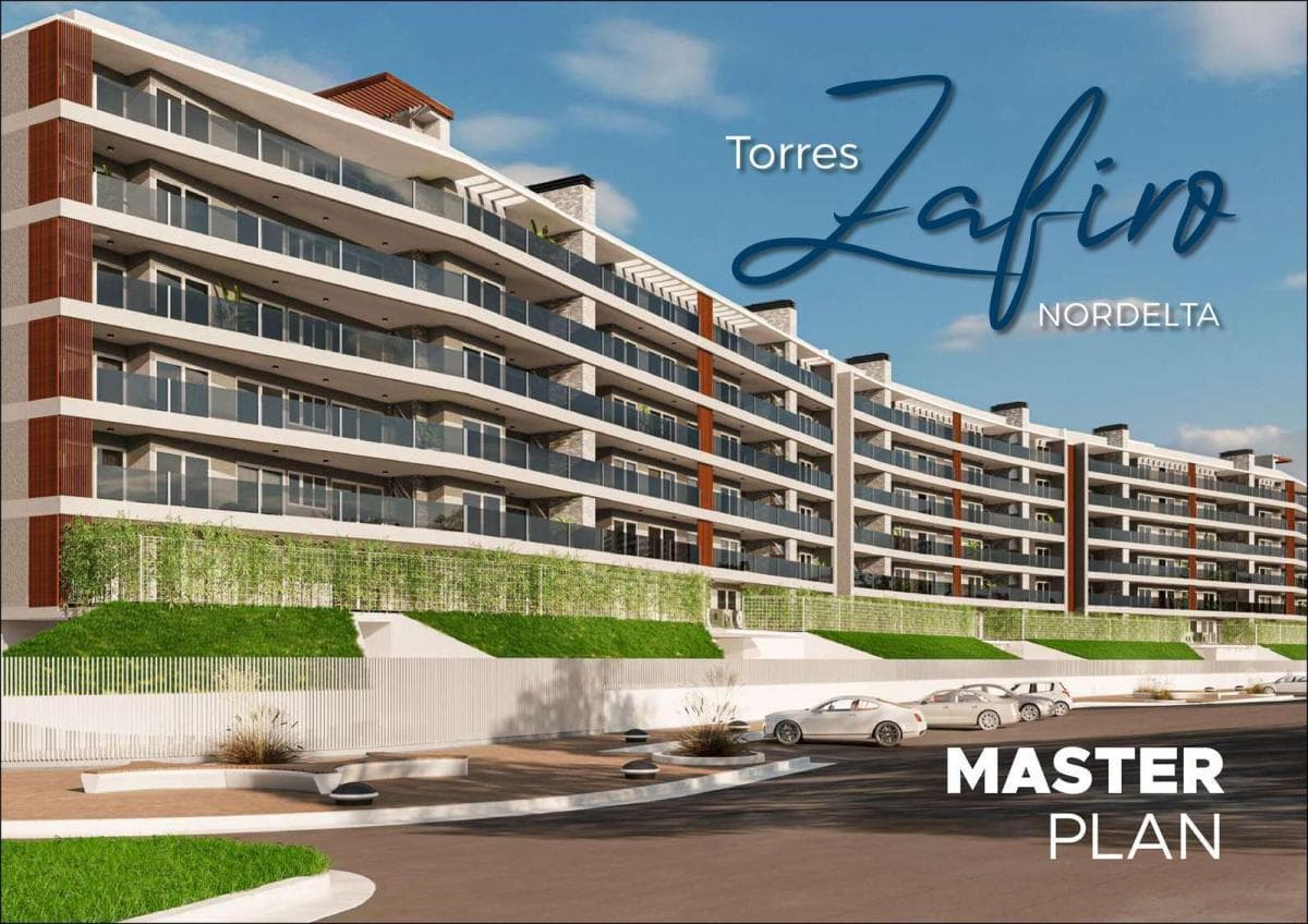 Financed 4-room apartment with balcony and terrace, 2 parking spaces - Nordelta Centro, Zafiro