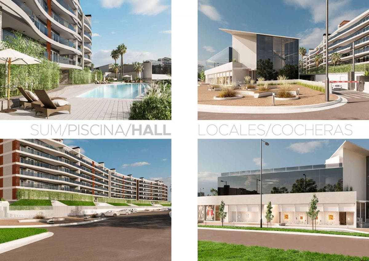 Financed 4-room apartment with balcony and terrace, 2 parking spaces - Nordelta Centro, Zafiro