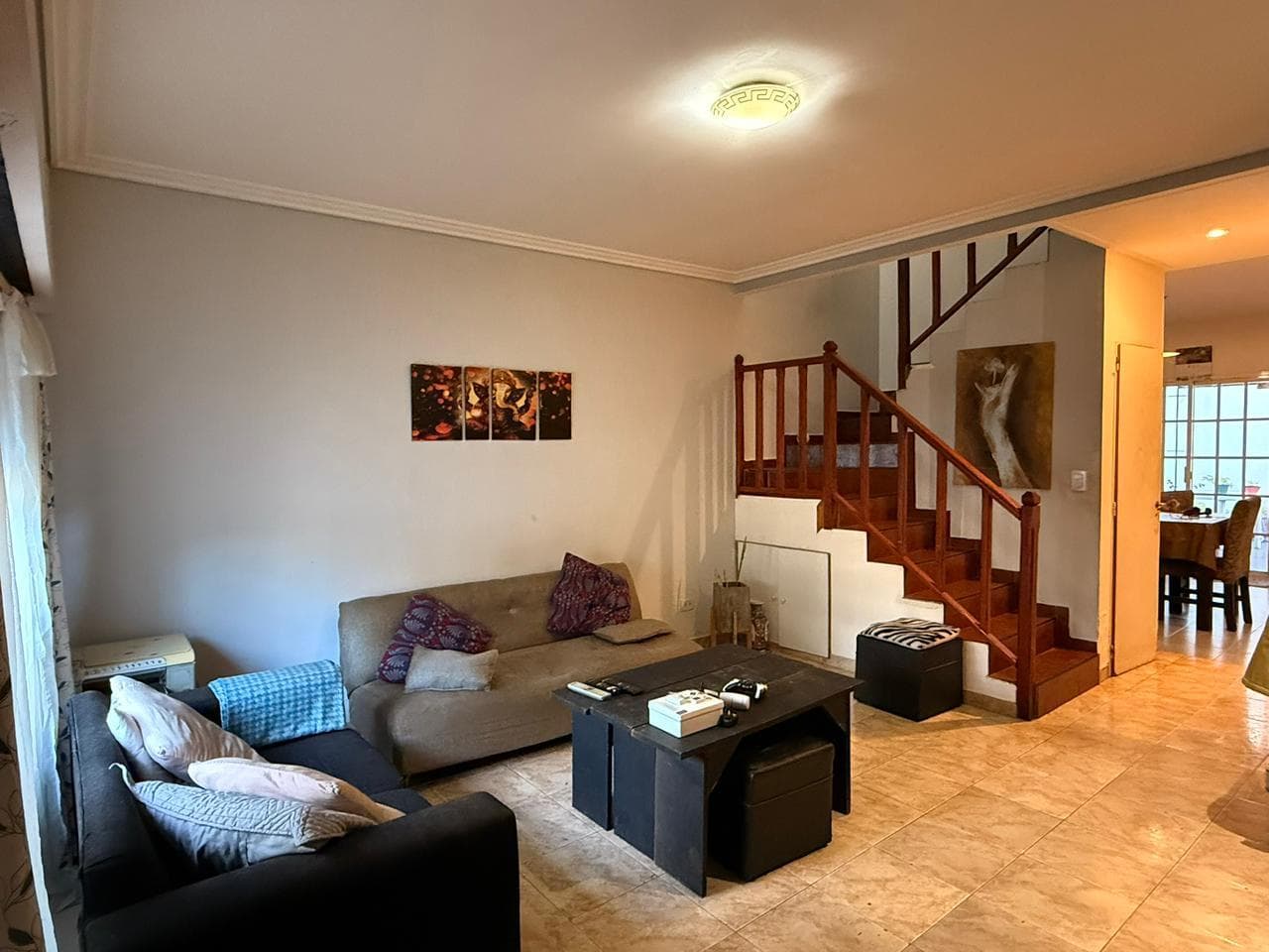 3-ROOM DUPLEX FOR SALE WITH PATIO AND GARAGE IN CIUDADELA