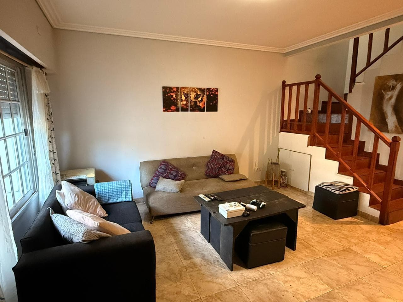 3-ROOM DUPLEX FOR SALE WITH PATIO AND GARAGE IN CIUDADELA