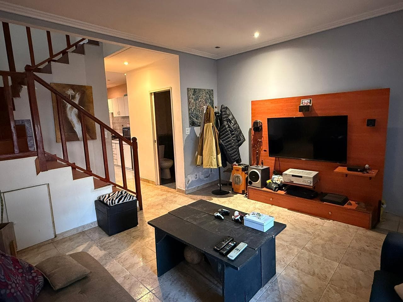 3-ROOM DUPLEX FOR SALE WITH PATIO AND GARAGE IN CIUDADELA