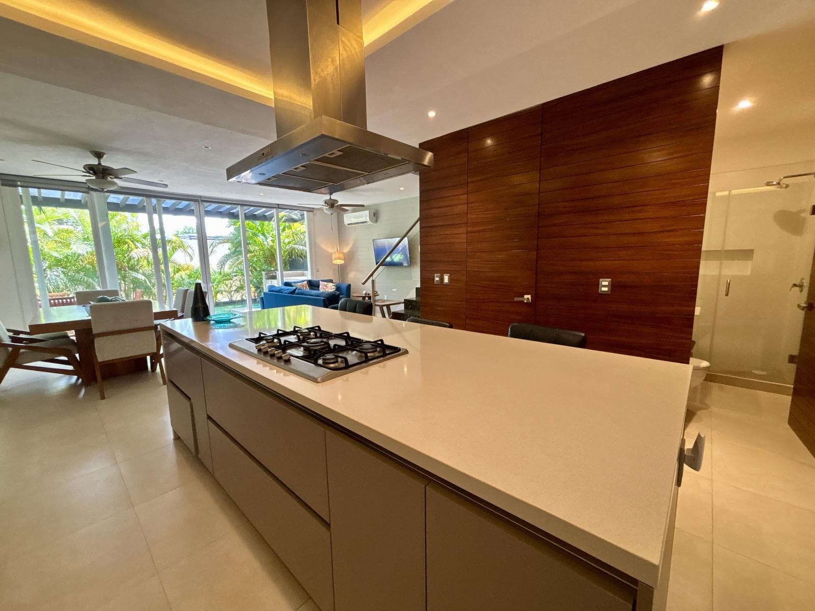 3-Bedroom House for Rent in Nuevo Vallarta, Private Patio, Riviera Nayarit, Puntacala 503, El Tigre