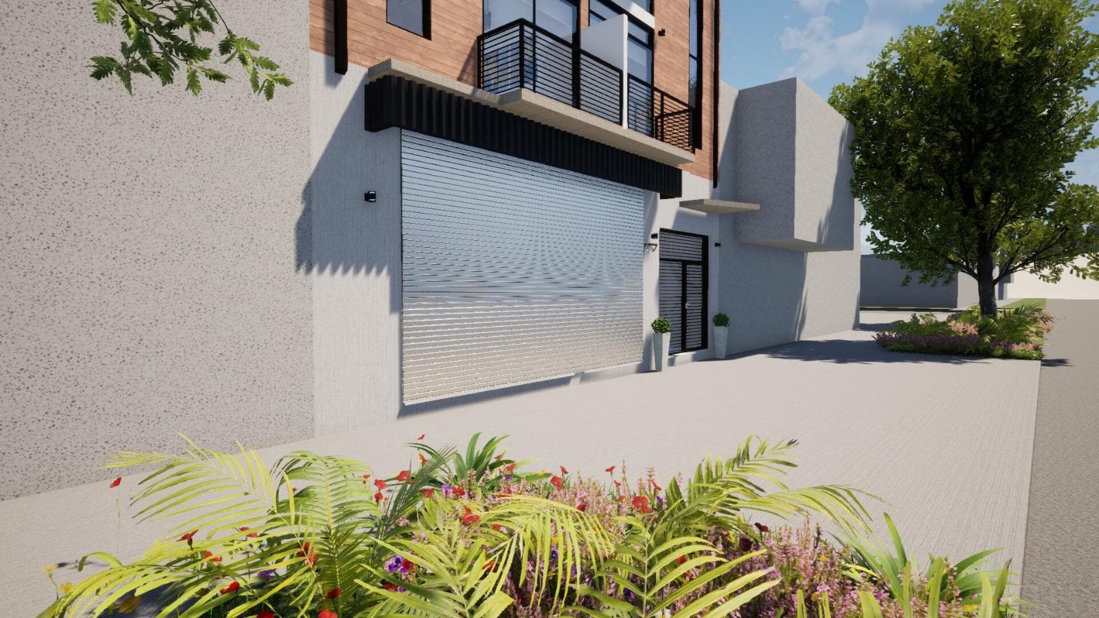 Duplex Apartment for Sale: 2-room unit with a patio, private grill, and balcony—brand new.