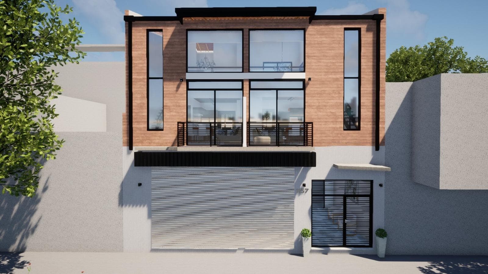 Duplex Apartment for Sale: 2-room unit with a patio, private grill, and balcony—brand new.