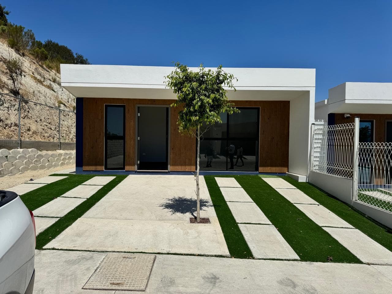 One-story house for sale.