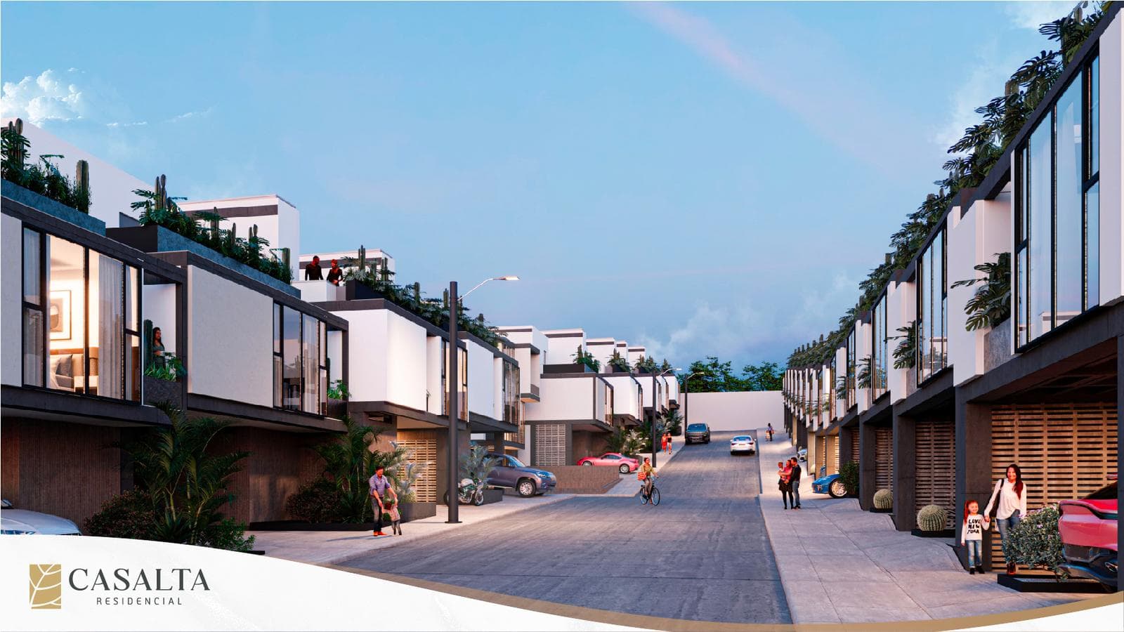 New Home for Sale in Casalta Residential Complex in La Esperanza Subdivision, Tijuana