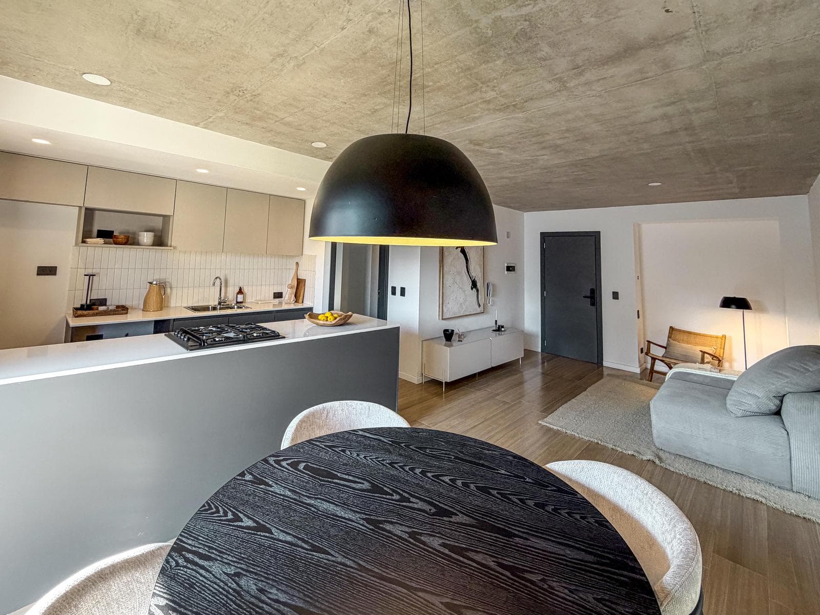 2-bedroom apartment with radiators and stylish design