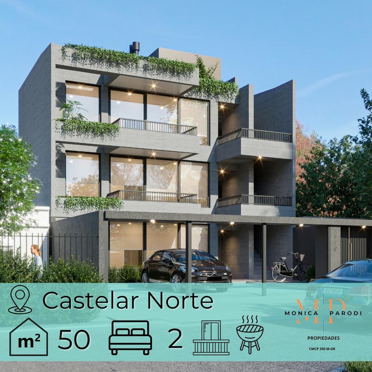 APARTMENTS FOR SALE IN CASTELAR NORTE - 1 UNIT PER FLOOR
