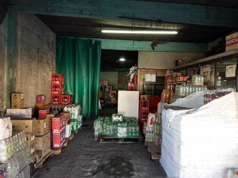 Warehouse with retail spaces on Route 21