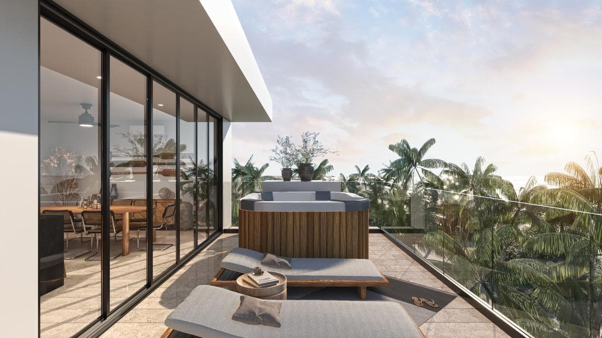 Apartment for Sale on the Beachfront in Mérida, Yucatán