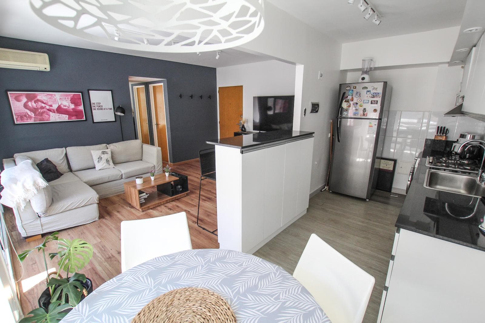 For Sale in Puerto Madero: 2-room apartment with garage, immaculate, bright