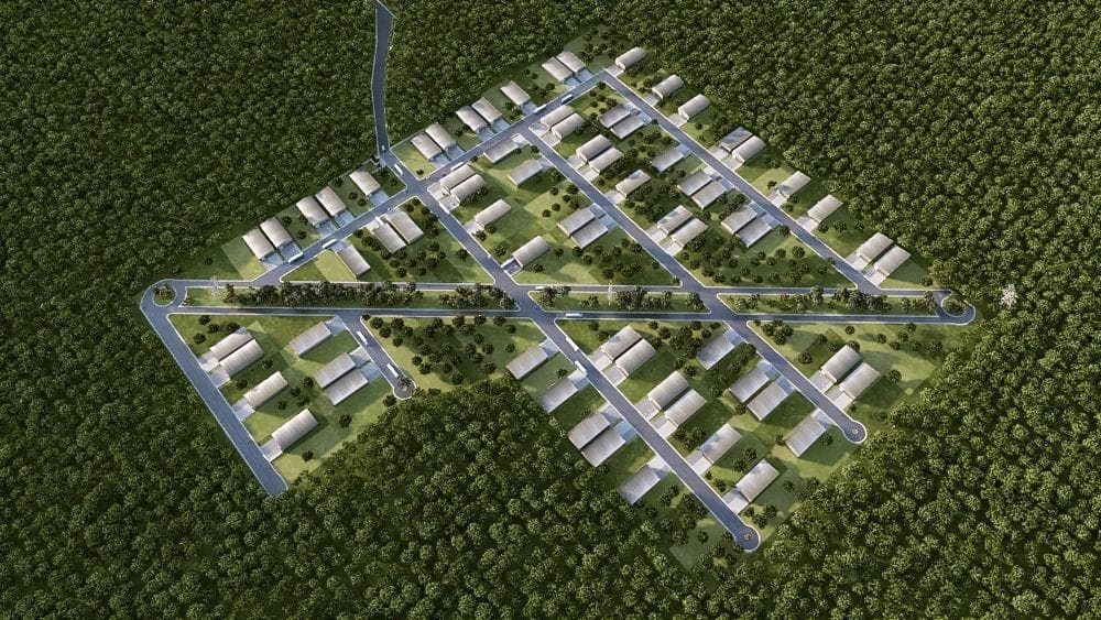 Industrial lots along the UMAN-CAMPECHE Highway