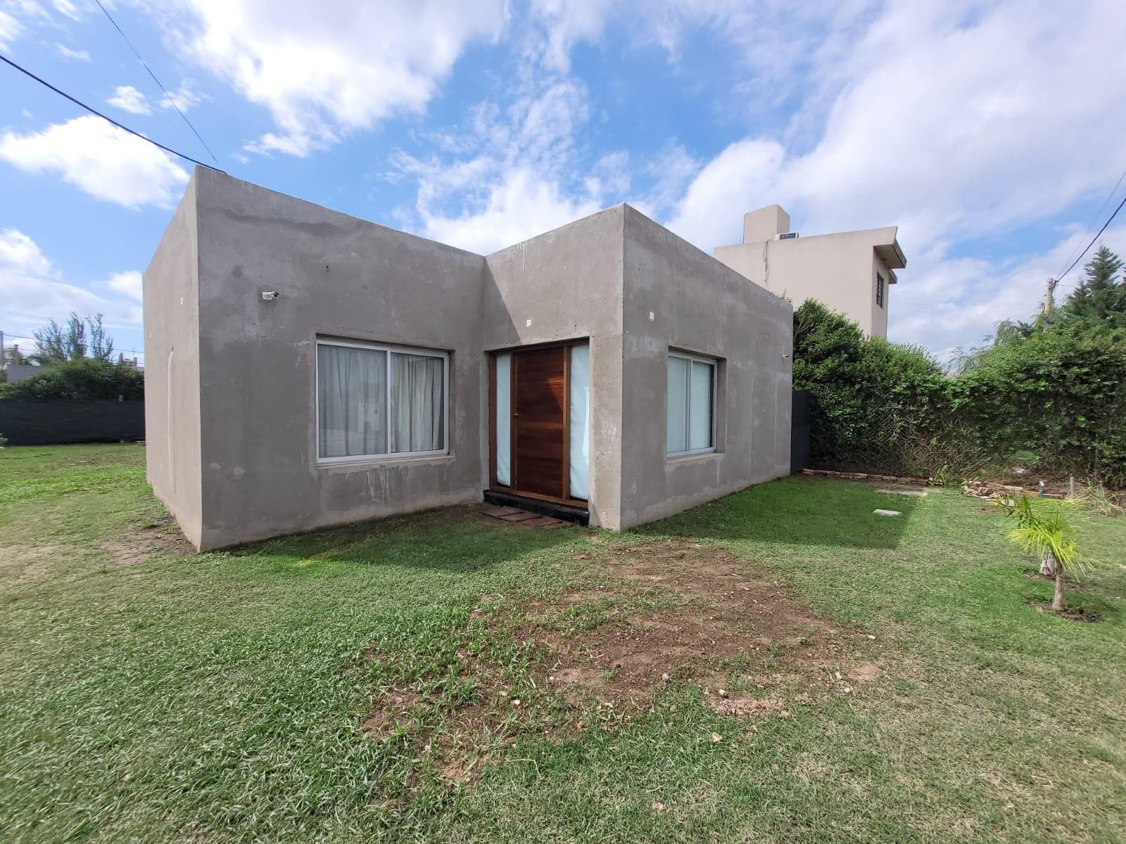 House under construction, El Molino neighborhood, Roldán