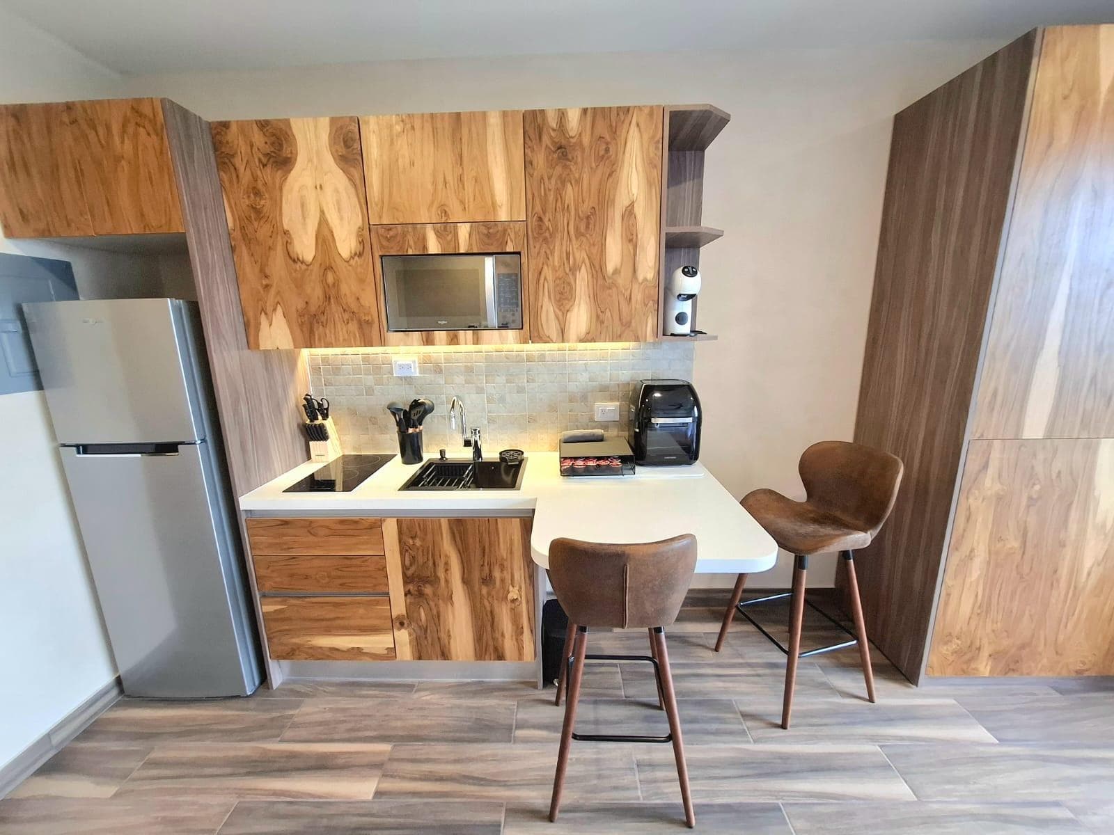 Furnished and fully equipped studio apartment