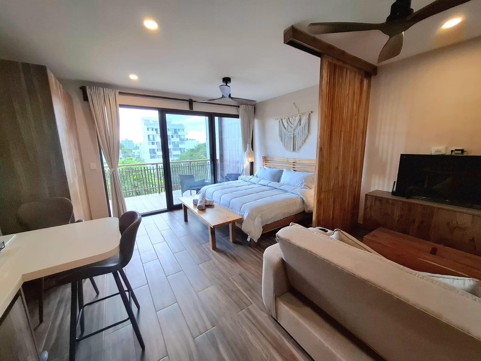 Furnished and fully equipped studio apartment