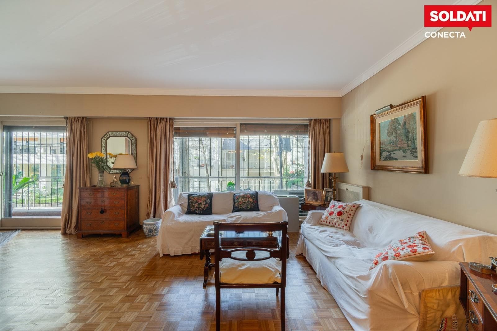 Apartment for sale in Palermo with a balcony, patios, and a garage